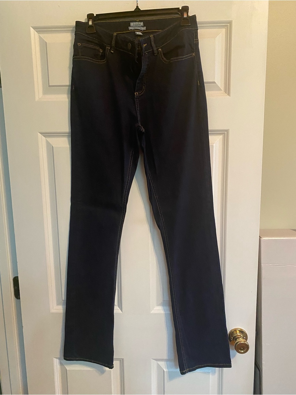 L.L. Bean Women's Dark Blue Straight Leg Jeans